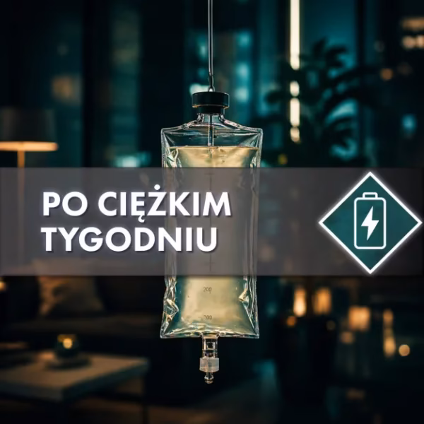 Kroplówka witaminowa „Po ciężkim tygodniu” – Poznań